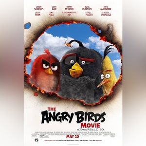 The Angry Birds Movie (2016) Original D/S Movie Poster 27x40